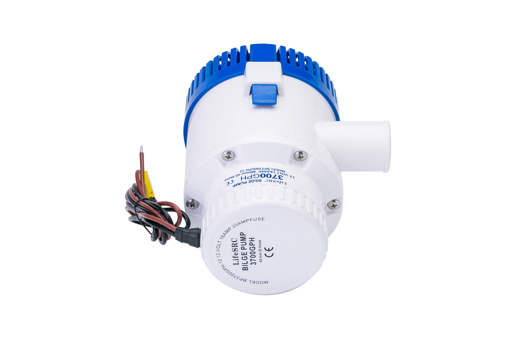 LifeSRC 4700 GPH 12v Heavy Duty Electric Bilge Pump (4700gph 12v)